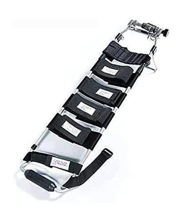 Traction Splint Leg Traction Device Orthopaedic Emergency Ambulance Stretcher with 4 Leg Straps Carry Bag Adjustable Ankle Straps Telescoping Design Adult or Children Decoration