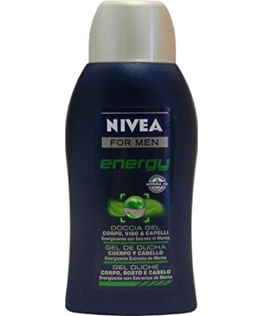 NIVEA MEN 24 x Nivea for Men Minisize Energy Shower Gel 50 ml