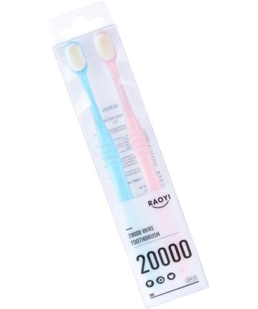 Mobestech 4-Piece Nylon Toothbrush Set with Dental Floss - Gum Care Toothbrushes for Adults & Pregnant Women - International Shipping Available - Buy Online on GoSupps.com