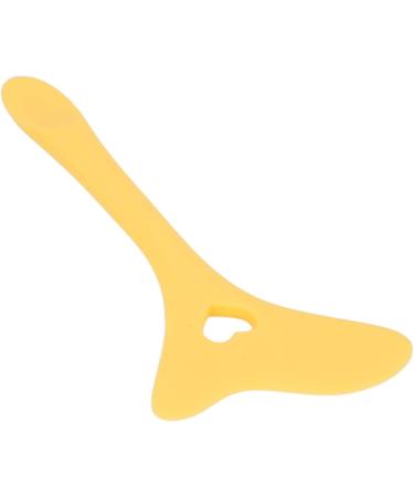 Silicone Eyeliner Stencil Professional Makeup Tool Ergonomic Soft Eyeliner Stencil for Lipstick Drawing for Makeup Artist (Yellow) - Buy Online on GoSupps.com