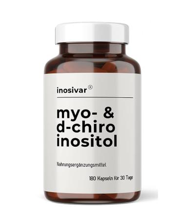 Leave PCOS INOSIVAR Myo- & D-chiro-Inositol | 30-day supply of capsules
