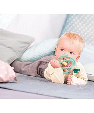 Hape E8500 Teething Ring Apple Alex | Multi-Coloured | Safe Baby Teether | International Shipping Available - Buy Online on GoSupps.com