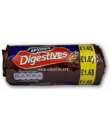 Mcvities Digestive Milk Chocolate No Artificial Colours or Flavours 266g - Buy Online on GoSupps.com