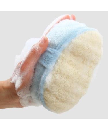 Thunderstar Natural Luffa Sponge - Large Thick & Sustainable Back Scrubber & Bathroom Cleaning Towel - Buy Online on GoSupps.com