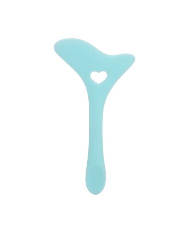 Stencils Silicone Winged Tip Reusable Smoky Eyeshadow Multifunctional Eye Makeup Tool Kit Quick Stencil Aid Molds Stencil Pads for Beginners (blue)