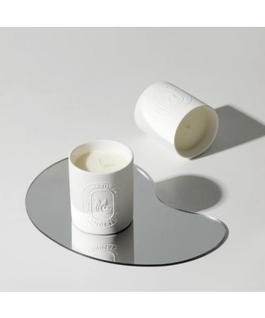 Buy Natural Soy Candles in White Ceramic Cup | Ancient Sandalwood Fragrance | 30-Hour Burn | Perfect Gift Box - Buy Online on GoSupps.com