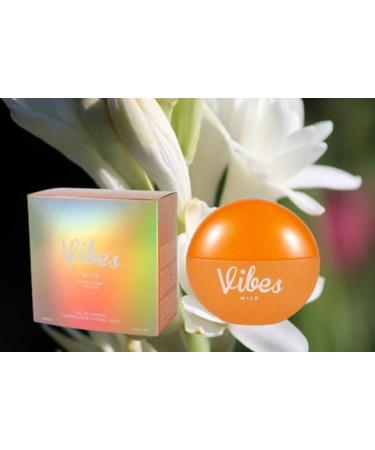 Vibes Wild Eau de Parfum pour Femme Floral and Fruty Gourmand Fragrance for Her 3.4 Fl. Oz. - Buy Online on GoSupps.com