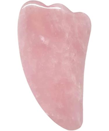 Home Decoration Gua Sha Scraper Board - Rose Quartz Face Massager & Jade Roller Set | Natural Stone Facial Tool for Glowing Skin - Buy Online on GoSupps.com