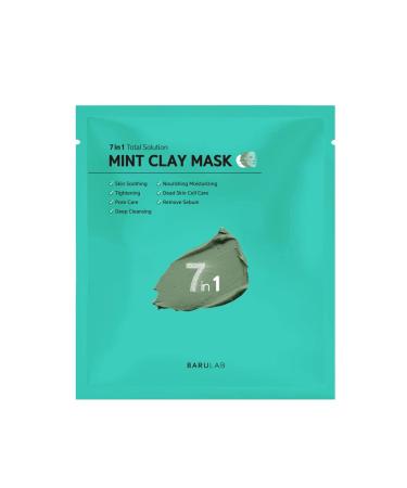 Barulab 7 In One Solution Mint Clay Mask 30g Health and Personal Care