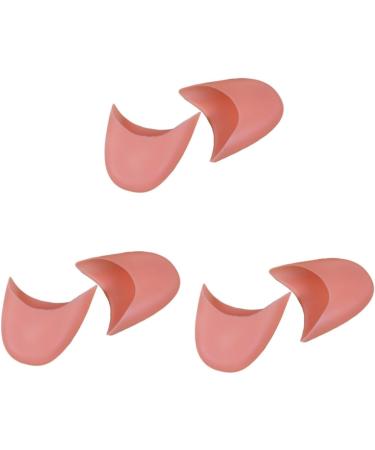 3 Pairs Silicone Toe Caps & Cushions | Fore Foot Cover & Separator Socks for Ultimate Comfort - Buy Online on GoSupps.com