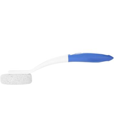 Pumice Stone Exfoliating Brush Long Handle Remove Dead Skin Cutin Foot Brush with Scrubbing Pumice Stone Foot Massage Cleaner - Buy Online on GoSupps.com