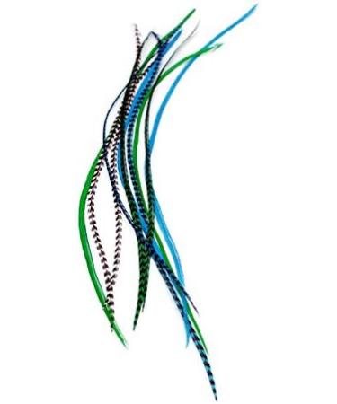 Valley Real Feather Hair Extensions - Pack of 10 Feathers | Shop Now - Buy Online on GoSupps.com