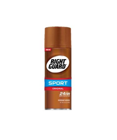 Right Guard Sport Deodorant Aerosol Original 8.5 oz (Pack of 3) 8.5 Ounce (Pack of 3)