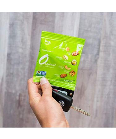 Premium Mixed Nuts Snack Packs - Individually Wrapped Nut Snacks | Daily Gourmet Nuts | Unsalted & Peanut-Free | 50 Packs (1 oz each) - Buy Online on GoSupps.com