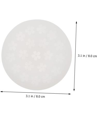 Zerodeko 4 Pcs DIY Silicone Mold Silicone Molds Candle Molds Fondant Molds Baking Cookie Mold Simple Clay 8X8X1.5CMx2pcs Whitex2pcs - Buy Online on GoSupps.com