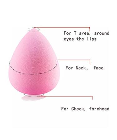 Premium Makeup Sponges - 4 Pack Blender Foundation Sponges for Liquid Cream & Powder | Beauty Blender for Flawless Application - Buy Online on GoSupps.com