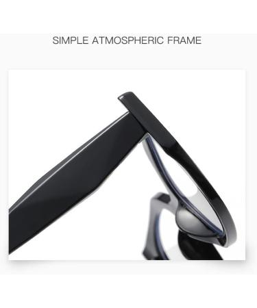 PARWANA Sturdy Polygon Reading Glasses for Men & Women | Blue Light Blocking Anti Eyestrain +3.00 Transparency - Buy Online on GoSupps.com