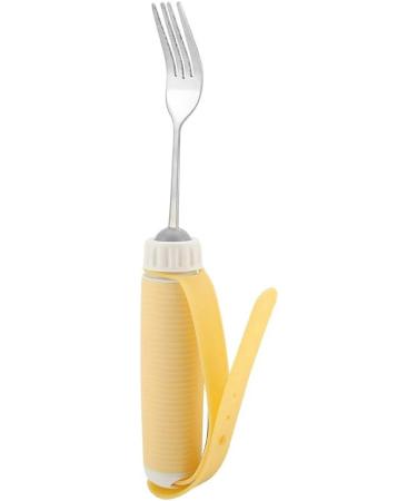 EVTSCAN Adaptive Utensils Disabled Patient Arthritis Elderly Kitchen Utensil Fork Or Spoon Removable Flexible Rotating Eating Tablewares (Fork) - Buy Online on GoSupps.com