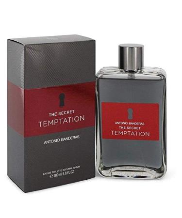 Antonio Banderas The Secret Temptation For Men 6.8 oz / 200 ml EDT Spray Fresh Vanilla 6.76 Fl Oz (Pack of 1) - Buy Online on GoSupps.com