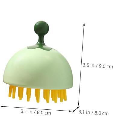 BeatifuFu Dual Use Shampoo Brush - Scalp Massage Comb & Cleaning Ridge Head for Hair Washing - Buy Online on GoSupps.com