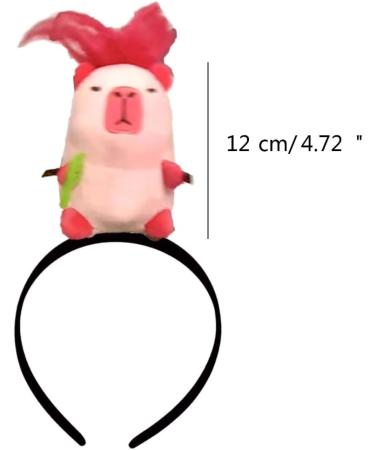 hgnxa Cute Capybara Hairband Cartoon Animal Hairband Hair Hoop for Youngsters and Cosplay Stylish Kids Girls Headdress Jewelry Brown - Buy Online on GoSupps.com