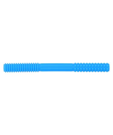 Portable Hollow Chewing Tooth Tube for Toddlers - Soft Textured & Bright Blue - Buy Online on GoSupps.com