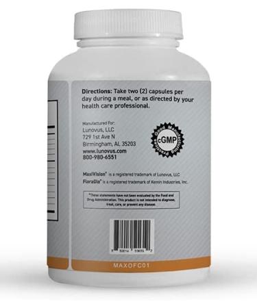 MedOp MaxiVision Ocular Formula - NACFREE - 60 Capsules (Pack of 3) - Buy Online on GoSupps.com