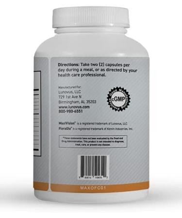 MaxiVision Ocular Formula - AREDS2 - Eye Vitamins & Multivitamin - Lutein and Zeaxanthin - 1 Bottle (60 Capsules) - Buy Online on GoSupps.com