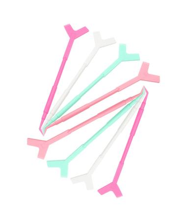 Lurrose 60st eyelash sticker boom extension brushes eyelash lodging rod eyelid lifter eyelash lifting with eyelash brush plug brush for eyelash lifting plastic false eyelashes device