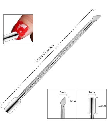 Stainless Steel Nail & Cuticle Care: Precision Toolsfor At-Home Manicures & Pedicures-Expert(Green) - Buy Online on GoSupps.com
