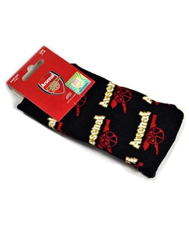 EPL Arsenal FC All Over Print Socks 8-11 Authentic