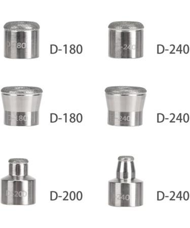 FRCOLOR Diamond Dermabrasion Replacement Tips - 1pc Microscopic Carving Head for Smooth Skin | 9.5x8.5cm White - Buy Online on GoSupps.com