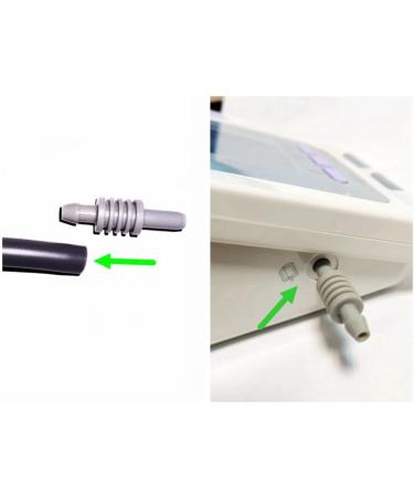 Pack of 8 Replacement NIBP Cuff Connectors | Blood Pressure Monitor Hose Adapters - International Shipping Available - Buy Online on GoSupps.com