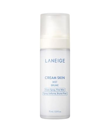 LANEIGE Cream Skin Mist: On-the-go  Soothe  Hydrate  and Strengthen Skin s Moisture Barrier  2.5 fl. oz.