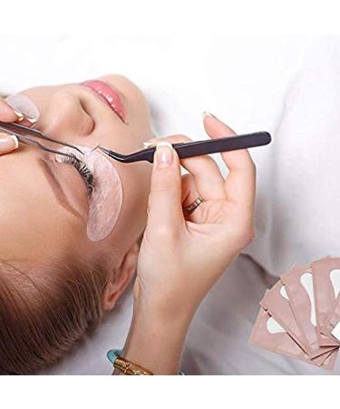 100 Pairs Under Eye Gel Pads - Hydrogel Eye Patches for Lash Extension - 100% Natural Lint Free - DIY Lashes Supplies (Pink) - Buy Online on GoSupps.com