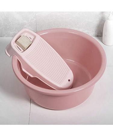 RETYLY Thickened Cloth Board Trumpet Laundry Non- Cloth Board Household Laundry Tub Plastic Laundry Cloth Board Pink - Buy Online on GoSupps.com