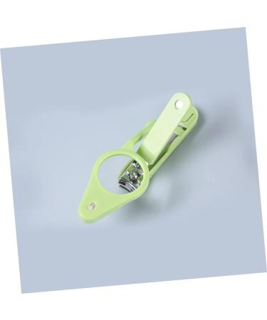 FRCOLOR 1pc Nail Clippers Puppy Nail Nail Clipper with Magnifier Fingernails Clippers Cuticle Clippers Pet Claw Clippers Pet Nail Clipper Cat Claw Man Scissors Stainless Steel Large 15*4.5*1.6cm Green - Buy Online on GoSupps.com