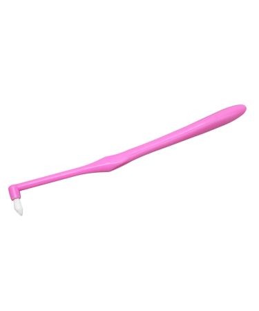 Ververt Touch orthodontic toothbrush orthodontic toothbrush individually space brush for braces cleaning pink dental floss interdental cleaner