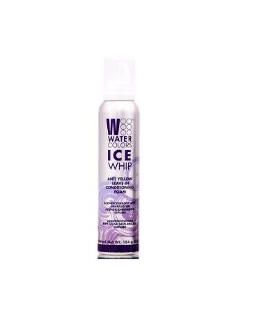 Watercolors Ice Whip Anti-Yellow Leave-In Conditioning Foam Hair Whipping Mousse  Violet Purple 6.5 oz (1 PACK) 6.50 Fl Oz (Pack of 1)