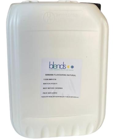 Natural Banana Flavour 5 Liter | No Atificial Colours and Flavours | Pure natural Banana Flavour - Buy Online on GoSupps.com