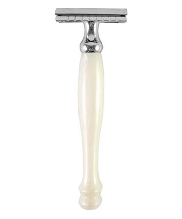 Hans Baier Exclusive Safety Razor Plastic Mother of Pearl
