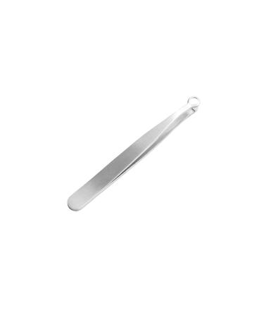 UNbit Nose Hair Trimmer Universal Nose Hair Trimming Tweezers Stainless Steel Round Tip Eyebrow Clippers Hair Removal Grooming Scissor Unisex Tweezers Trimmer