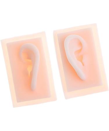 Jojomis 1:1 Silicone Acupuncture Ear Model High-Quality Pair (8.9 x 6.1 cm) for Accurate Acupuncture Practice | International Shipping Available - Buy Online on GoSupps.com