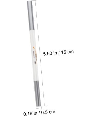 SOESFOUFU 2pcs Abs (shell) Gray Eyebrow Pencils 2 in 1 Brow Pen Eyebrow Pen - Buy Online on GoSupps.com