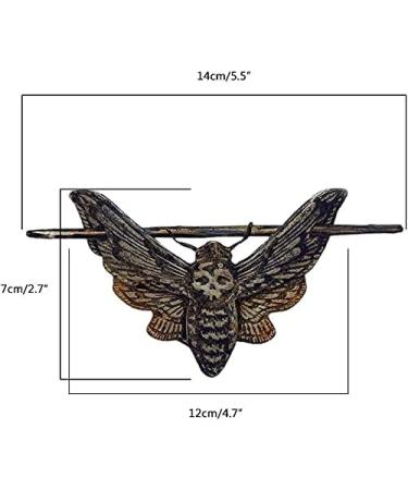 Skull Hair Pin Stick Slide with Stick Retro Head Bone Death Moth Hair Clip Sticks Hairpin for Long Hair Hair Fork Tortoise Shell Bun Cover Holder for Women Girls Hair Accessories Decor - Buy Online on GoSupps.com