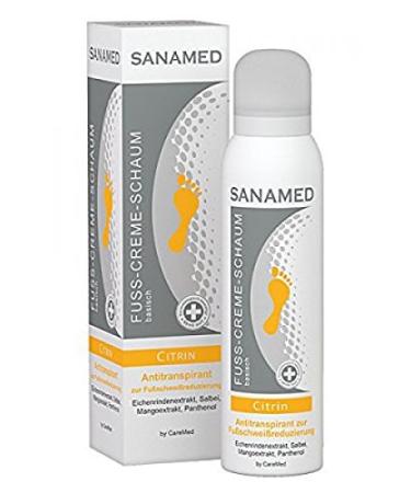Sanamed foot cream foam "Citrin" 150 ml