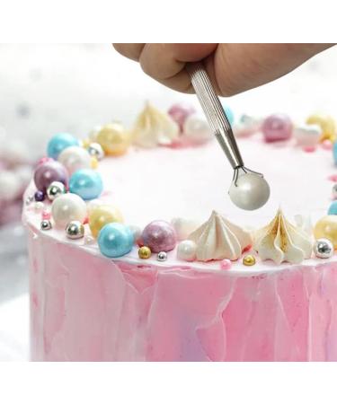 Sprinkle Pen Pearl Grabber Sugar Candy Bead Pick-up Tool Dragee Holder with 4-Prong Edible Candy Catcher with 4 Claw for Cake Cupcake Ice Cream Baking Decoration - Buy Online on GoSupps.com