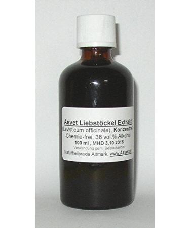 Asvet 100ml lovage drops tincture preparation without chemicals!