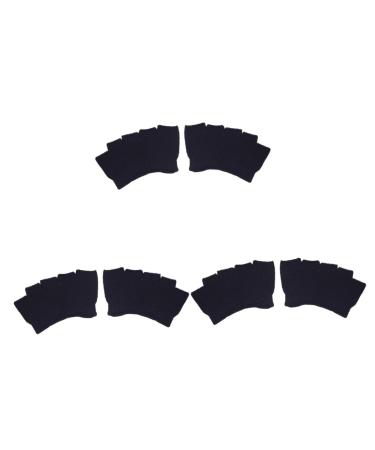 Frcolor 12 couples alias para mujer cotton socks half socks cotton socks sandals for women sales boots for women five toes socks no-show socks household toe protection coating