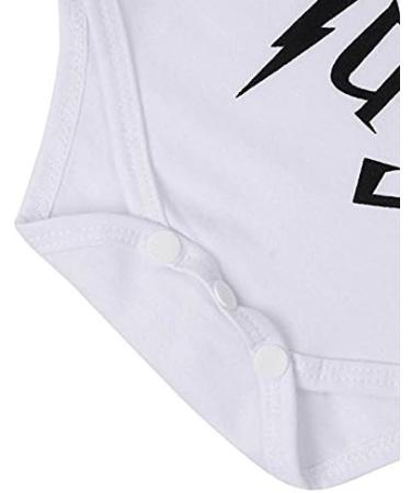 Baby Snuggle This Muggle Bodysuit Set with Striped Pants & Hat - Size 70 (0-6M) - Buy Online on GoSupps.com
